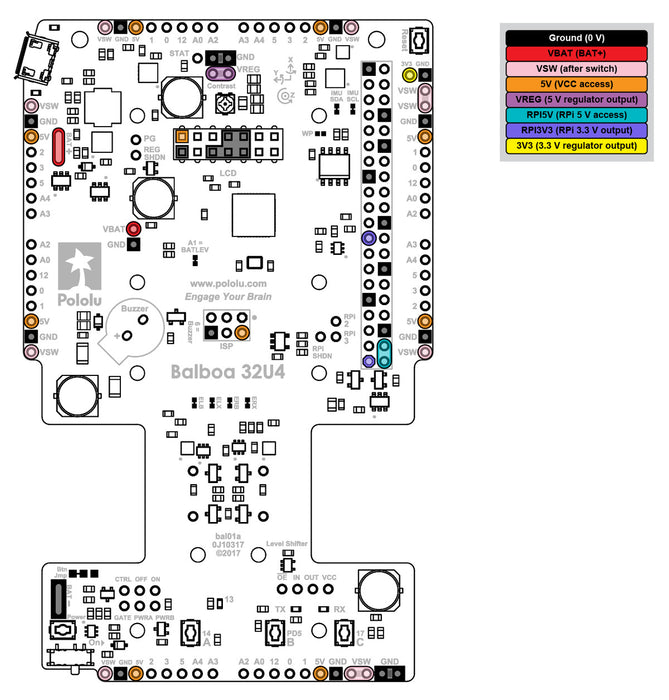 Balboa 32U4 Control Board