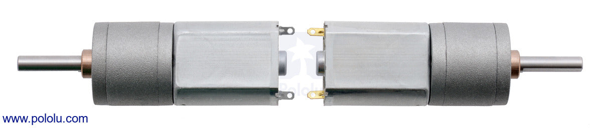 195:1 Metal Gearmotor 20Dx44L mm 6V with Extended Motor Shaft