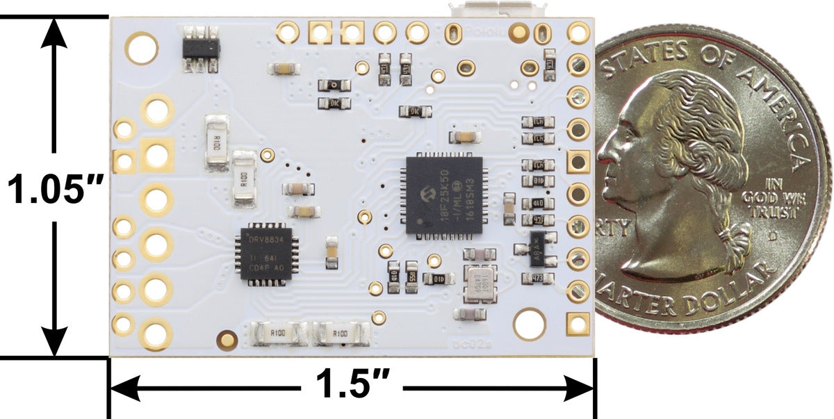 Tic T834 USB Multi-Interface Stepper Motor Controller