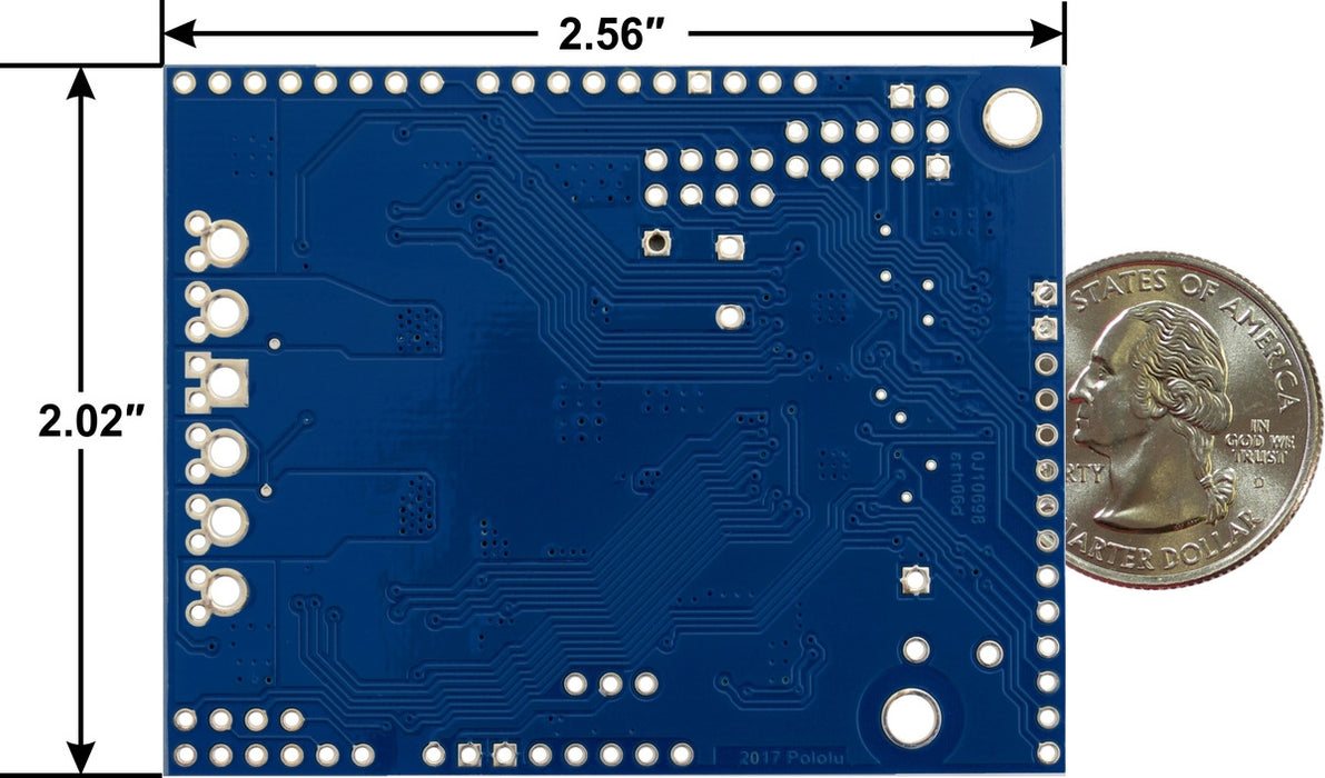 Pololu Dual G2 High-Power Motor Driver 24v14 Shield for Arduino