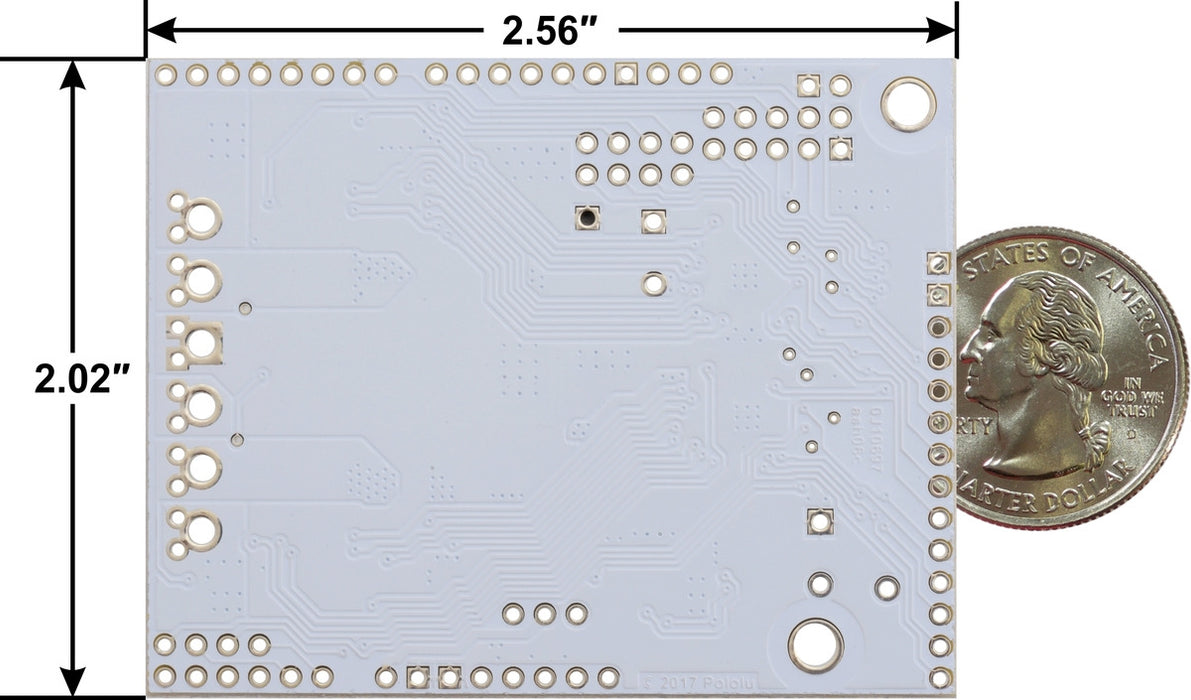 Pololu Dual G2 High-Power Motor Driver 18v22 Shield for Arduino