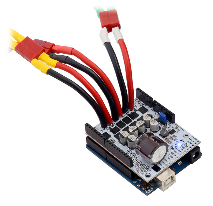 Pololu Dual G2 High-Power Motor Driver 24v18 Shield for Arduino