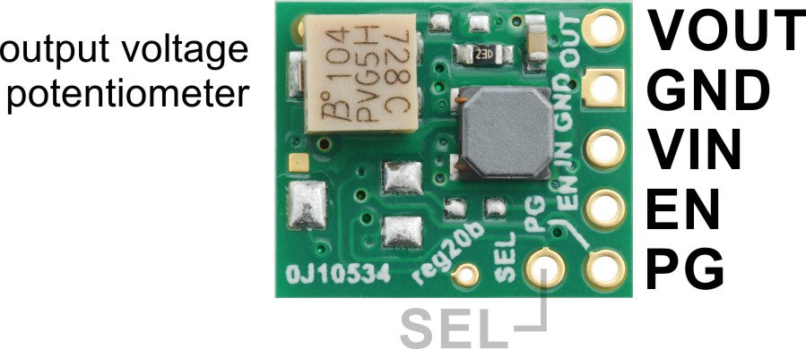 2.5-9V Fine-Adjust Step-Up/Step-Down Voltage Regulator S9V11MA