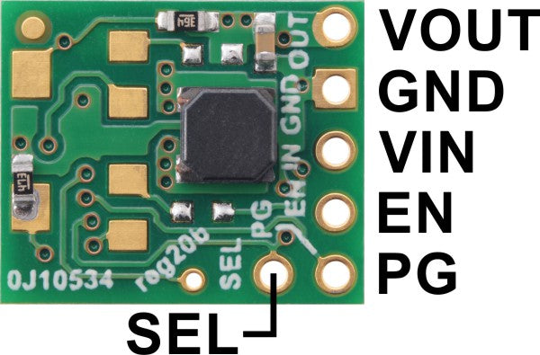 3.3V Step-Up/Step-Down Voltage Regulator w/ Fixed 3V Low-Voltage Cutoff S9V11F3S5C3