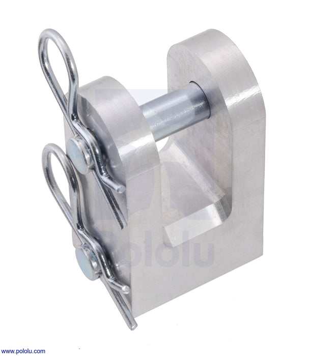 Mounting Clevis for Glideforce Industrial-Duty Linear Actuators - Aluminum