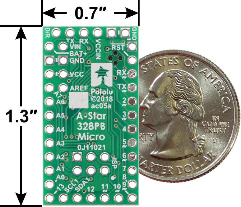 A-Star 328PB Micro - 3.3V, 8MHz