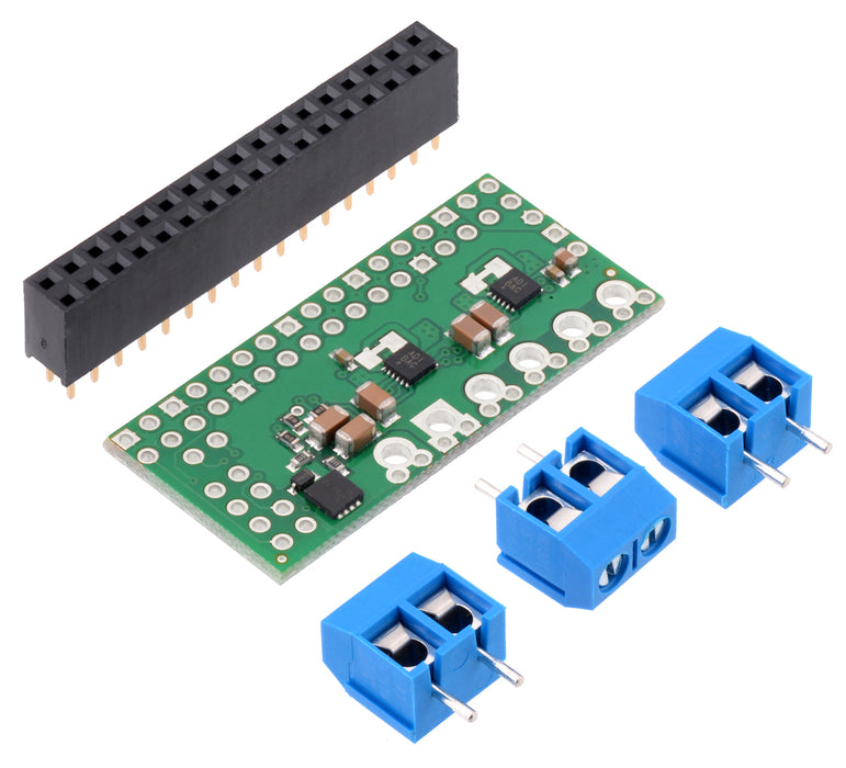 Dual MAX14870 Motor Driver for Raspberry Pi (Partial Kit)