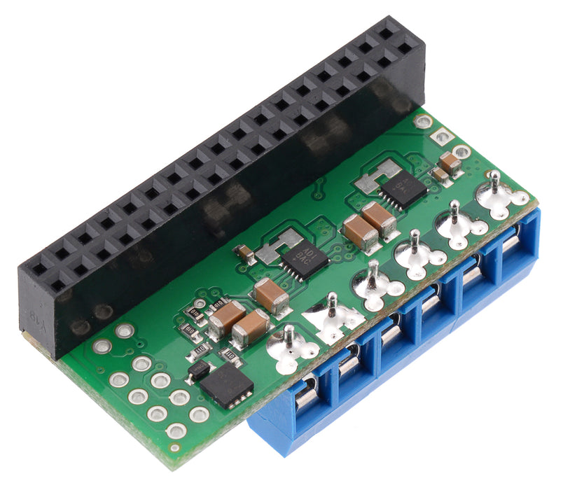 Dual MAX14870 Motor Driver for Raspberry Pi (Partial Kit)