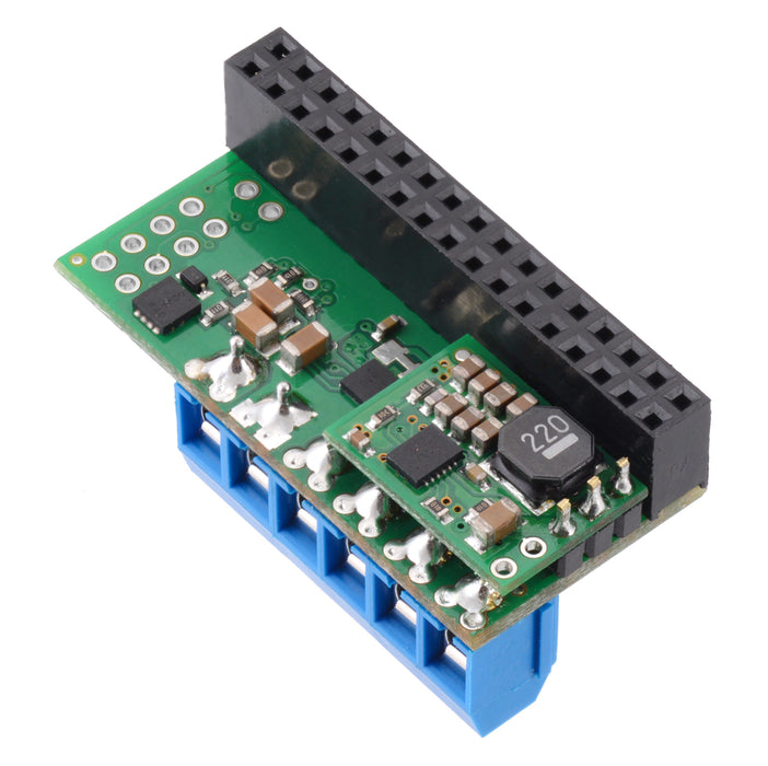 Dual MAX14870 Motor Driver for Raspberry Pi (Partial Kit)