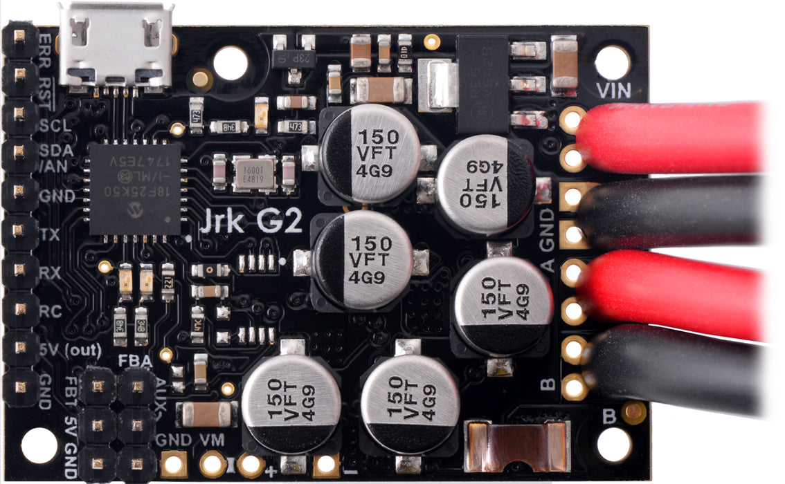 Jrk G2 18v27 USB Motor Controller with Feedback