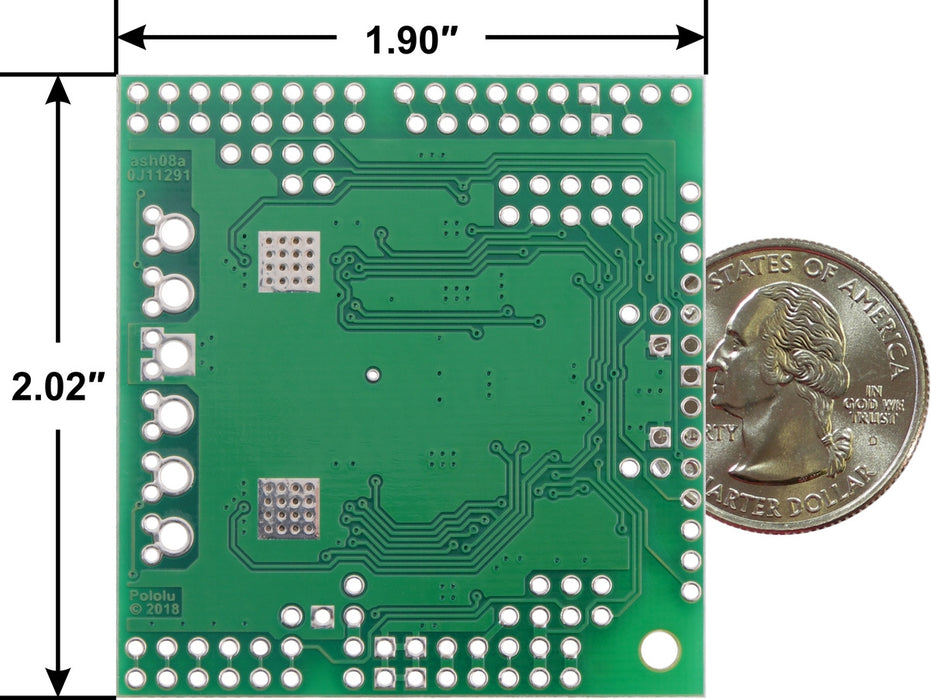 Dual TB9051FTG Motor Driver Shield for Arduino