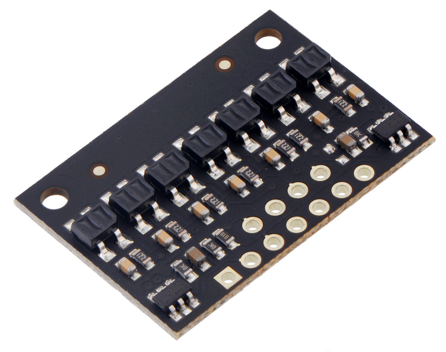 QTR-HD-07RC Reflectance Sensor Array: 7-Channel, 4mm Pitch, RC Output