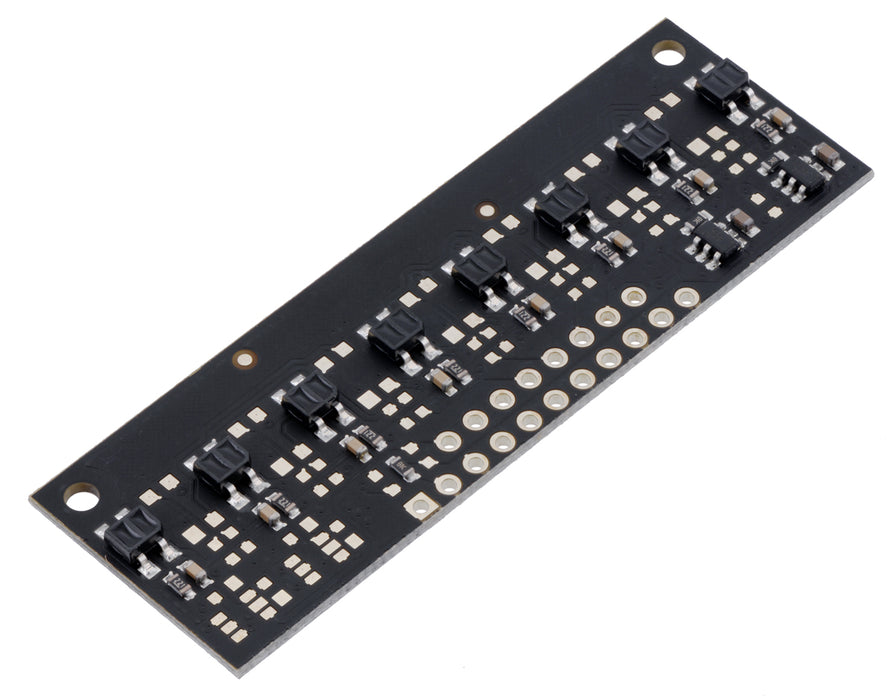 QTR-MD-08RC Reflectance Sensor Array: 8-Channel, 8mm Pitch, RC Output