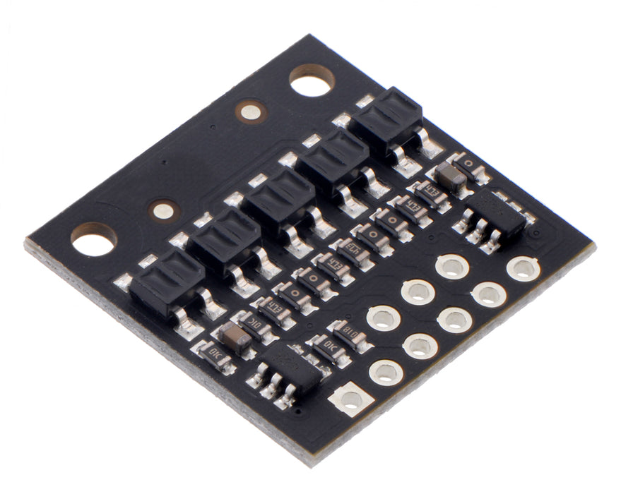 QTR-HD-05A Reflectance Sensor Array: 5-Channel, 4mm Pitch, Analog Output