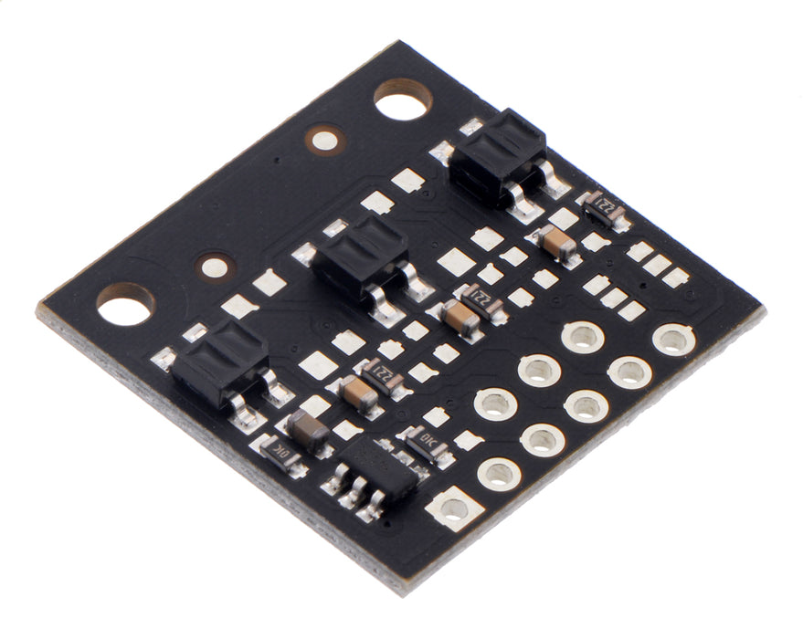 QTR-MD-03RC Reflectance Sensor Array: 3-Channel, 8mm Pitch, RC Output