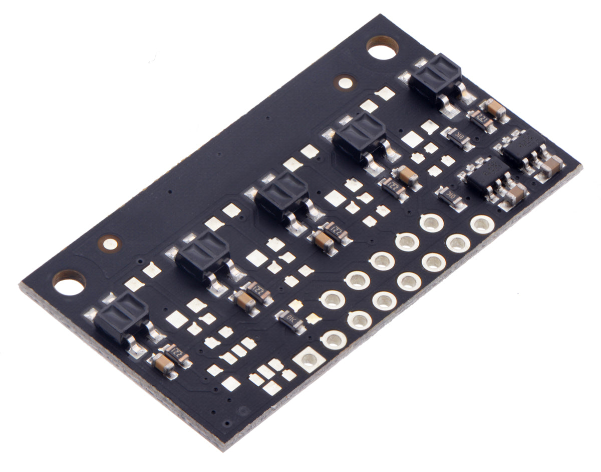QTR-MD-05RC Reflectance Sensor Array: 5-Channel, 8mm Pitch, RC Output ...