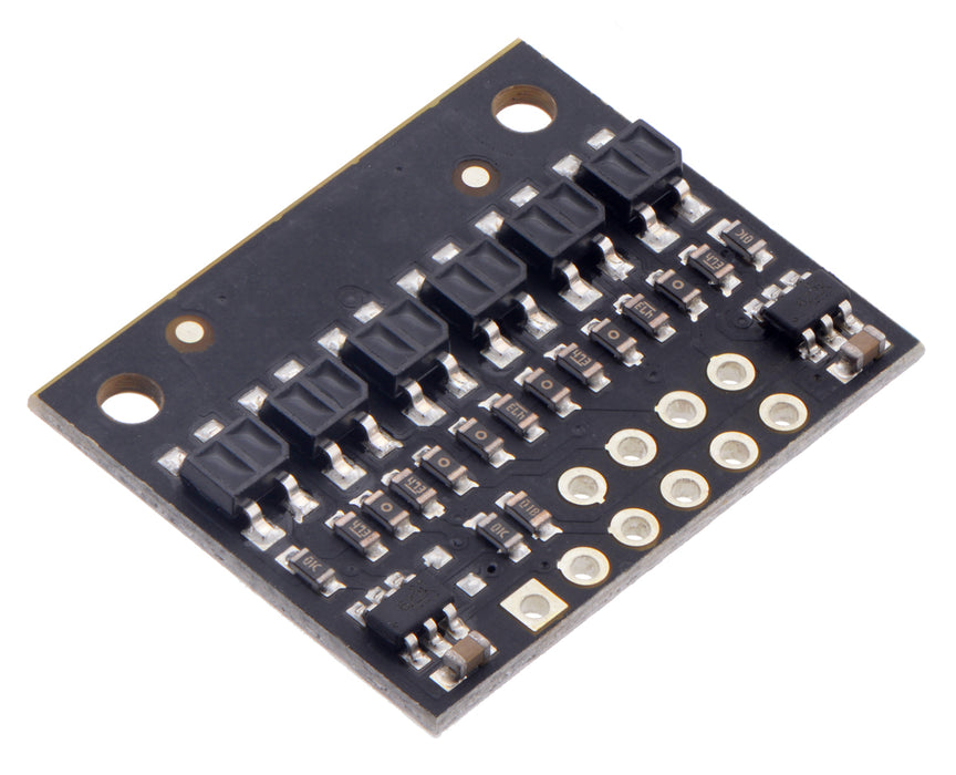 QTR-HD-06A Reflectance Sensor Array: 6-Channel, 4mm Pitch, Analog Output