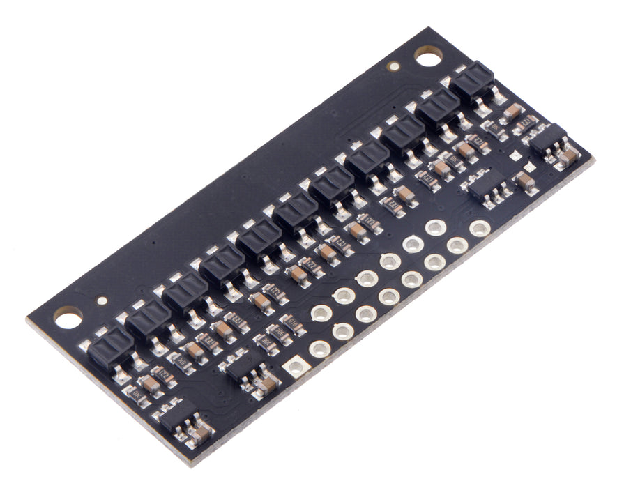 QTR-HD-11RC Reflectance Sensor Array: 11-Channel, 4mm Pitch, RC Output