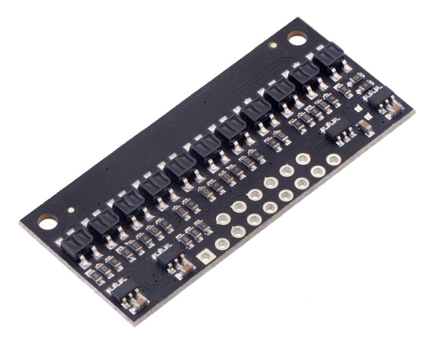 QTR-HD-11A Reflectance Sensor Array: 11-Channel, 4mm Pitch, Analog Output