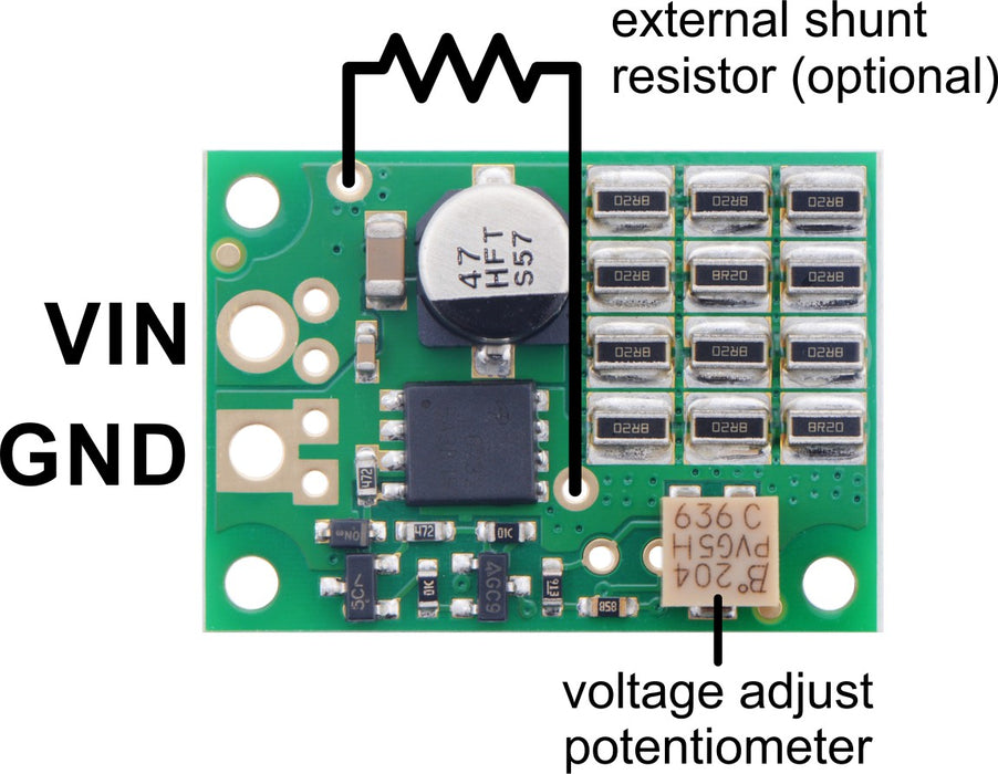 Shunt Regulator: Fine-Adjust LV, 1.50Ω, 15W