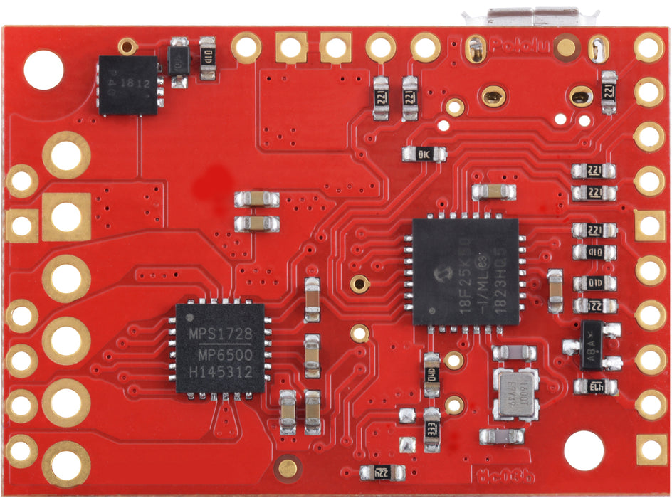 Tic T500 USB Multi-Interface Stepper Motor Controller (Connectors Soldered)