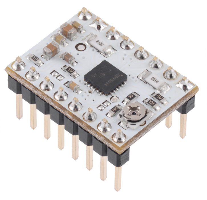 DRV8834 Low-Voltage Stepper Motor Driver Carrier (Header Pins Soldered)