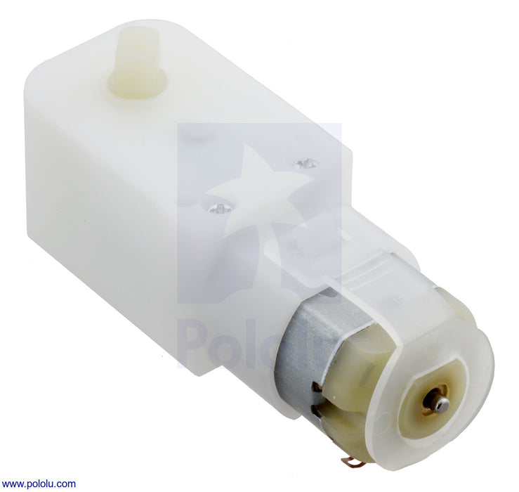 120:1 Plastic Gearmotor, 90° Output