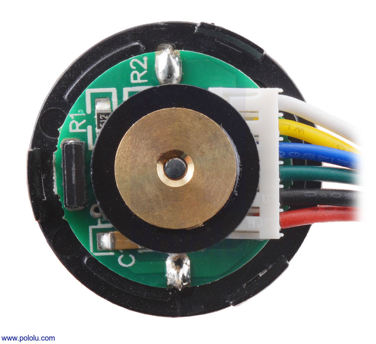 75:1 Metal Gearmotor 25Dx69L mm LP 6V with 48 CPR Encoder