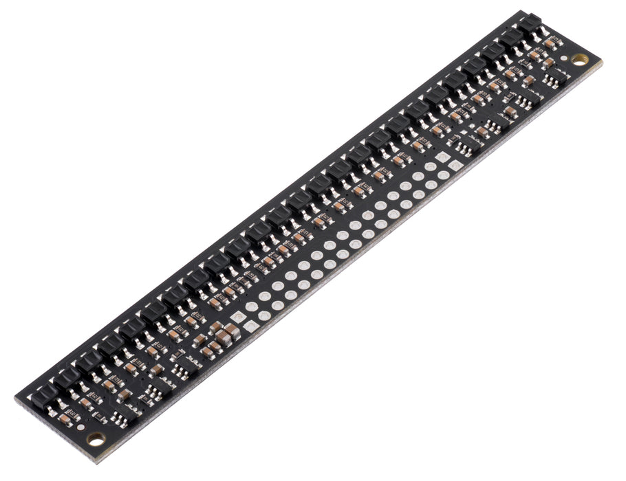 QTR-HD-25RC Reflectance Sensor Array: 25-Channel, 4mm Pitch, RC Output