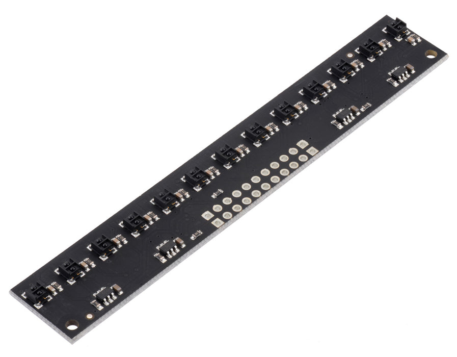 QTRX-MD-13RC Reflectance Sensor Array: 13-Channel, 8mm Pitch, RC Output, Low Current 