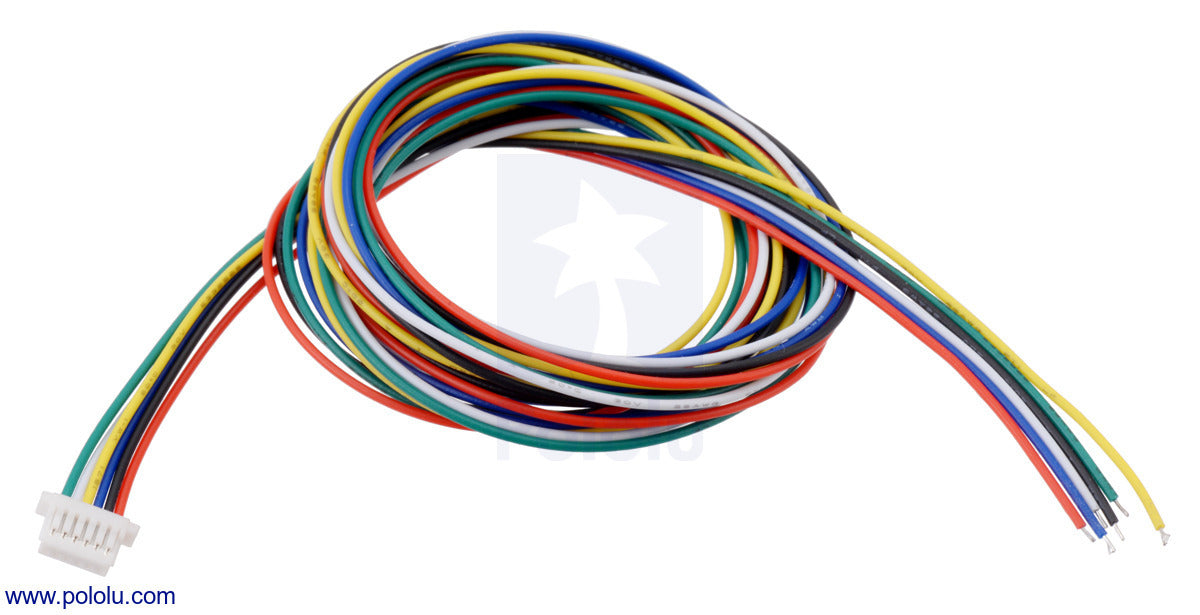 4763 - 6-Pin Female JST SH-Style Cable 30cm