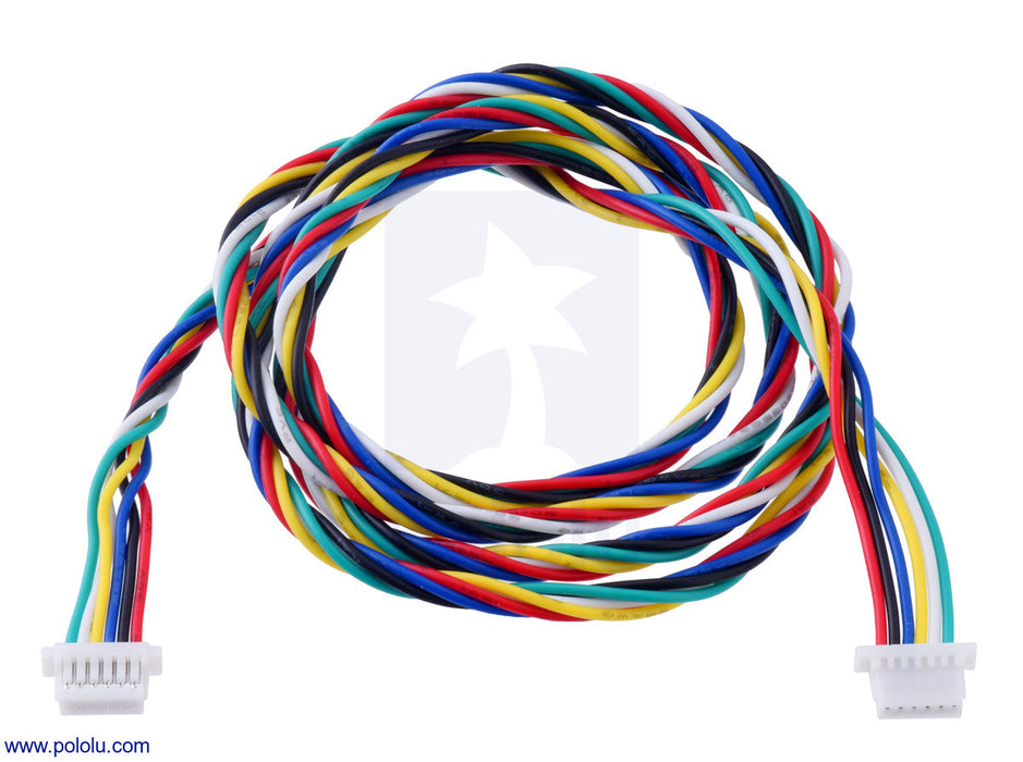 6-Pin Female-Female JST SH-Style Cable 25cm