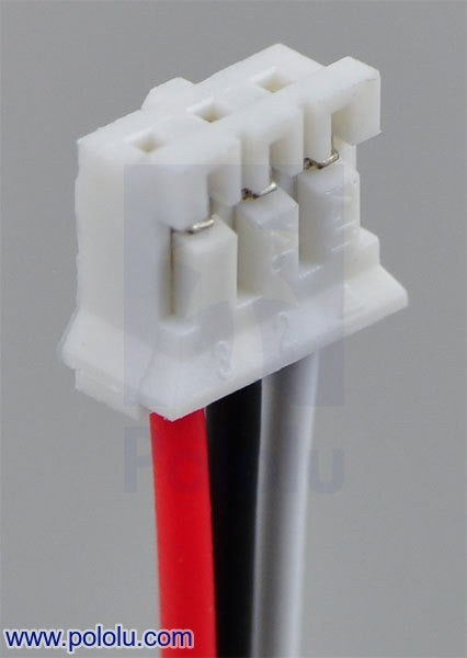 3-Pin Female JST PH-Style Cable (30cm) for Sharp Distance Sensors