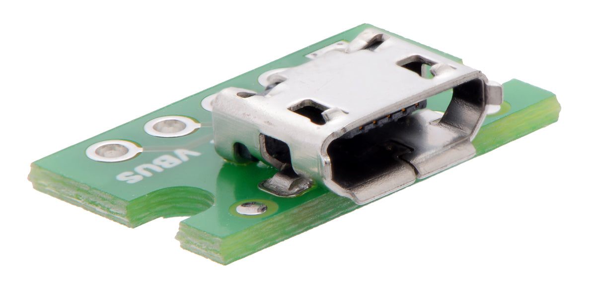 USB Micro-B Connector Breakout Board