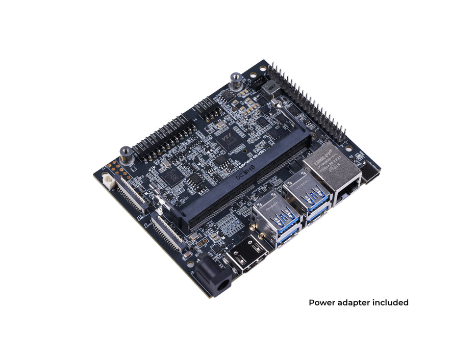 reComputer J401 Carrier Board - Jetson Orin NX/Orin Nano supported, 4x USB, 1x GbE, M.2 Key M, M.2 Key E, 2 x CSI, HDMI 2.1