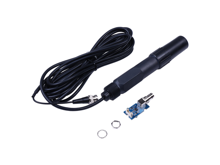 Grove - ORP Sensor Kit Pro - IP68 ORP probe, ±2000 mV range, ±15mV accuracy, 5 meters, 0-80℃, Arduino, RoHS certification