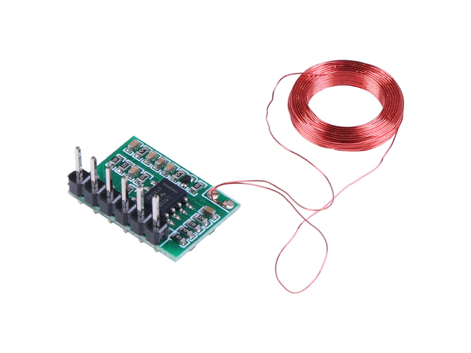 Mini 125Khz RFID Module - Pre-Soldered Antenna (35mm Reading Distance)