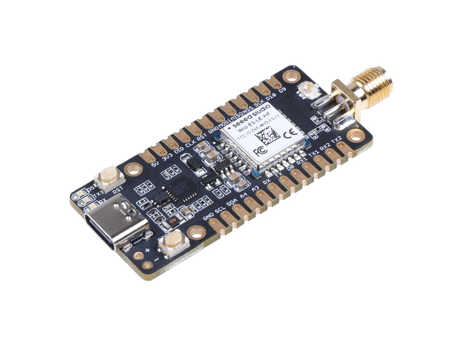 Wio-E5-LE mini Dev Board - STM32WLE5JC, ARM Cortex-M4 and SX126x embedded, supports LoRaWAN on EU868 & US915