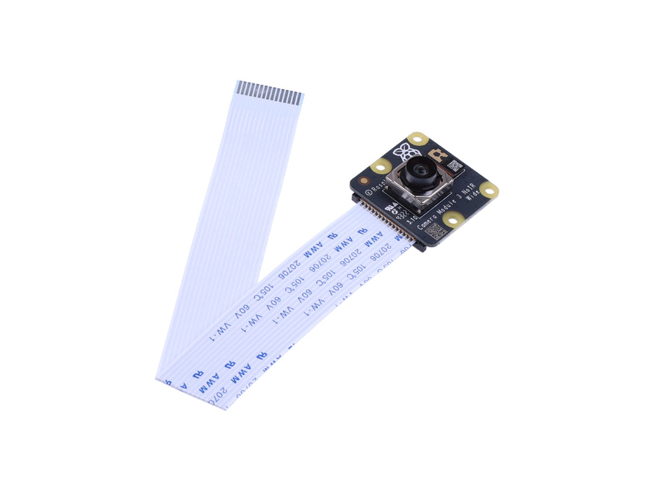 Raspberry Pi Camera Module 3 Wide NoIR - Sony IMX708, 4608 × 2592 pixels, 120 degrees Diagonal FOV, autofocus