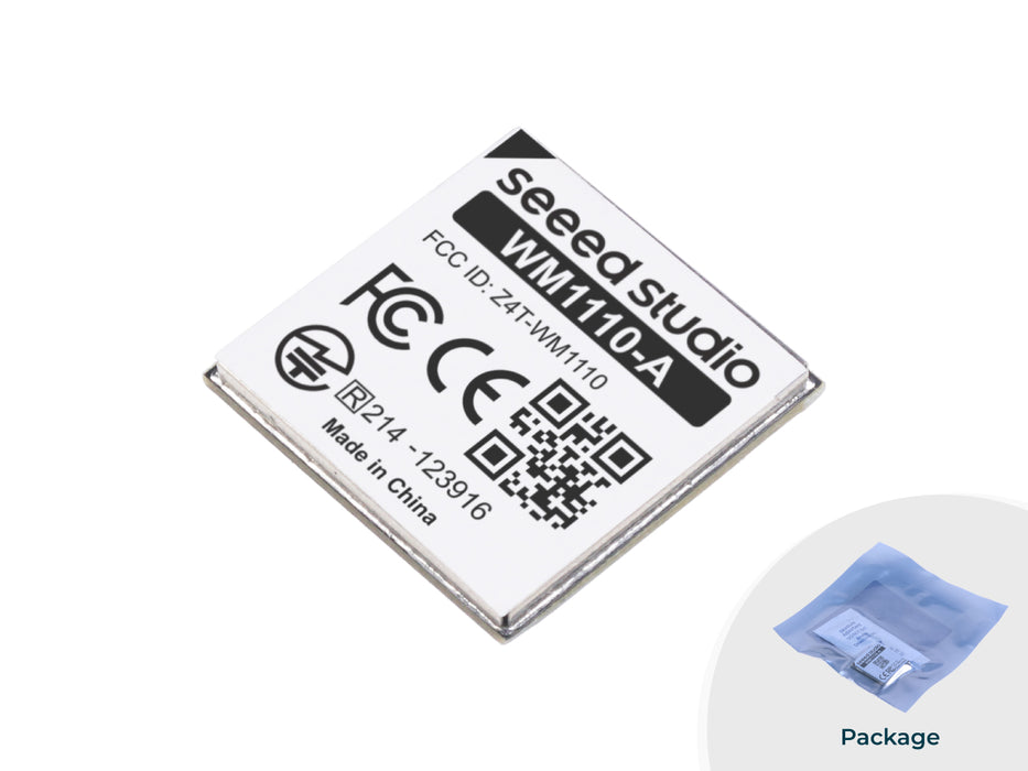 Wio-WM1110 Wireless Module - Semtech LR1110 and Nordic nRF52840