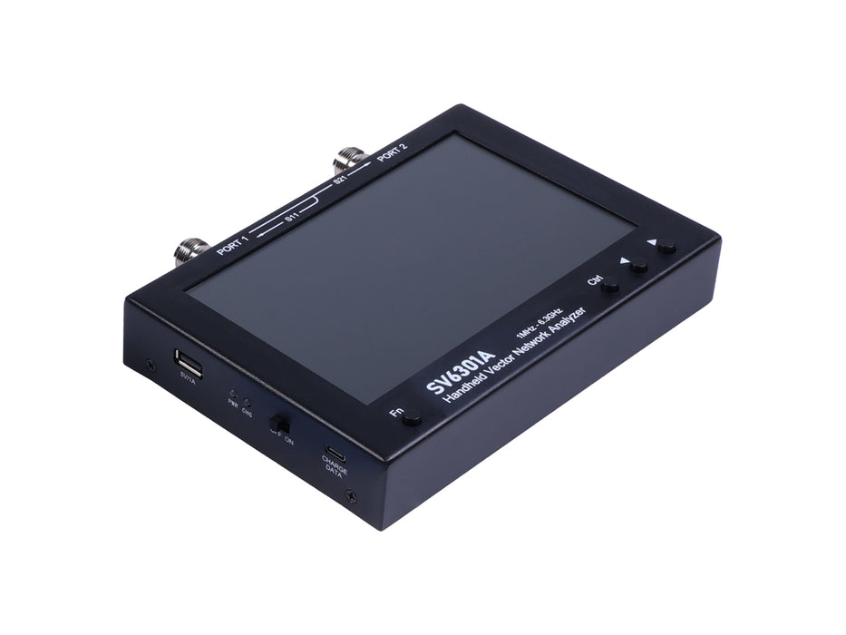 CHELEGANCE SV6301A – 6.3G VNA WITH 7"CAPA,CITIVE TOUCHSCREEN, PowerOut -40dBm ~ -10dBm, PowerIn -100dBm(MAX), 8GB TF card