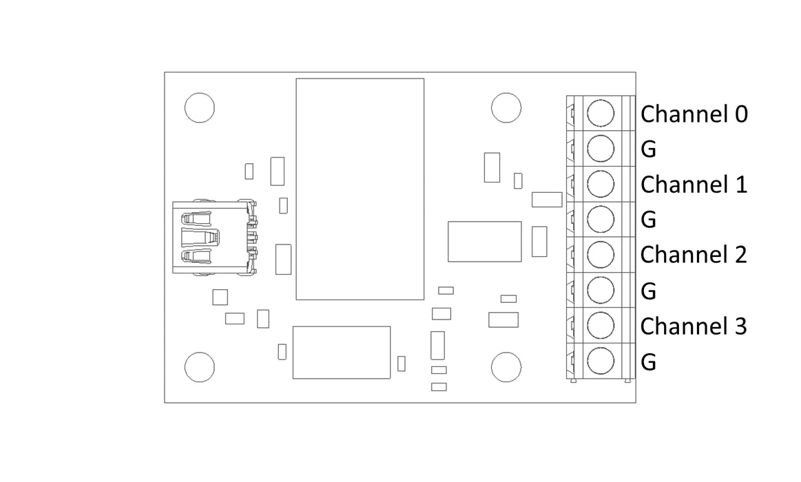 PhidgetAnalog 4-Output