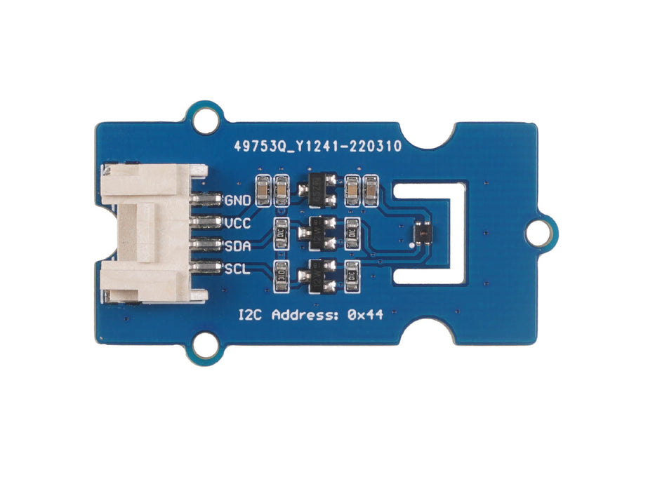 Grove - Temperature &amp; Humidity Sensor(SHT40), I2C, ±1.8% / max. ±3.5% RH and ±0.2°C Temp, ideal for Climate Monitoring, Smart Home