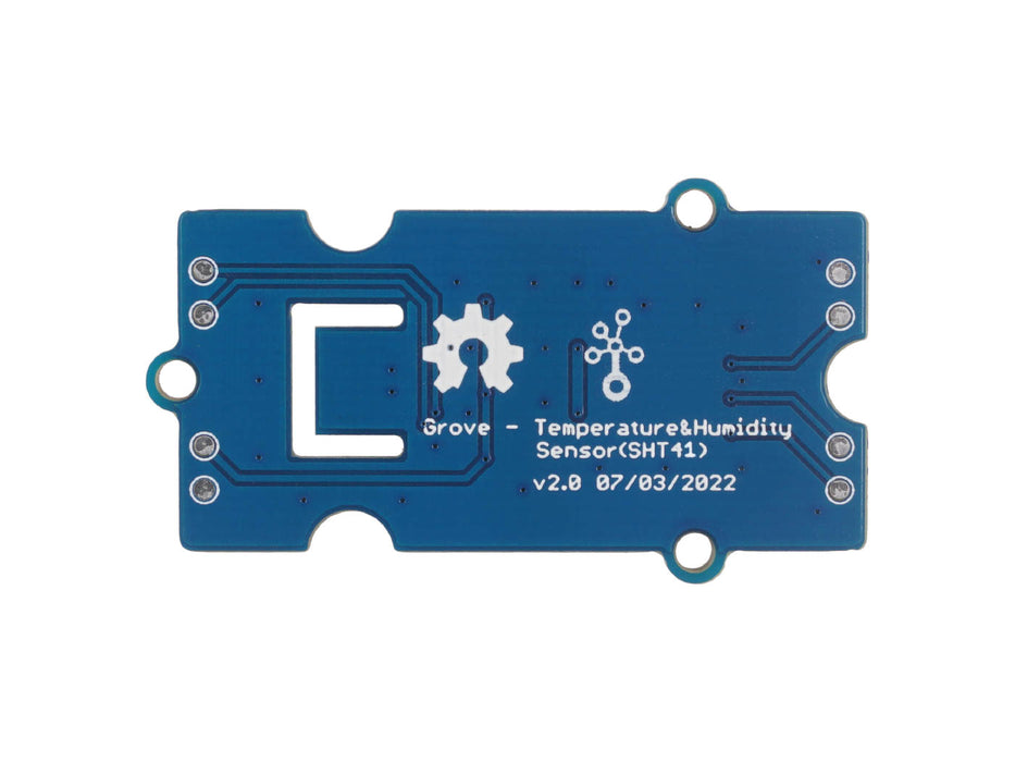 Grove - Temperature &amp; Humidity Sensor(SHT41), I2C, ±1.8% / max. ±2.5% RH and ±0.2°C Temp, ideal for Climate Monitoring, Smart Home