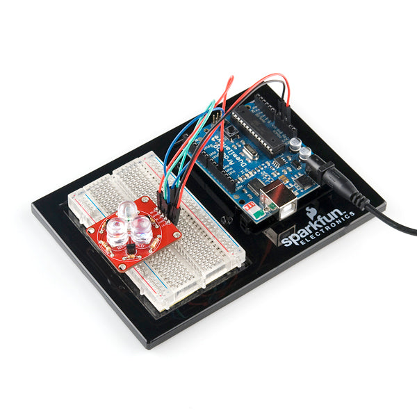 Breakout Red Arduino Tri-Color LED Breakout Kit — Robot Italy