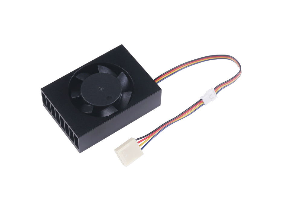 Jetson Nano Module Active Heat Sink - 7 blades Fan for active cooling, PWM for Speed ​​Control, compatible to reComputer J10 series, Nvidia Jetson Nano