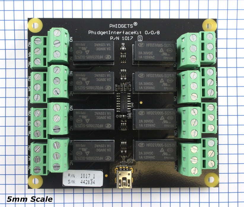 PhidgetInterfaceKit 0/0/8