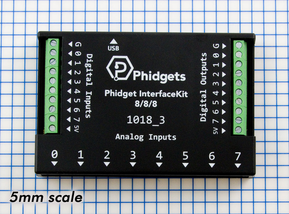 PhidgetInterfaceKit 8/8/8