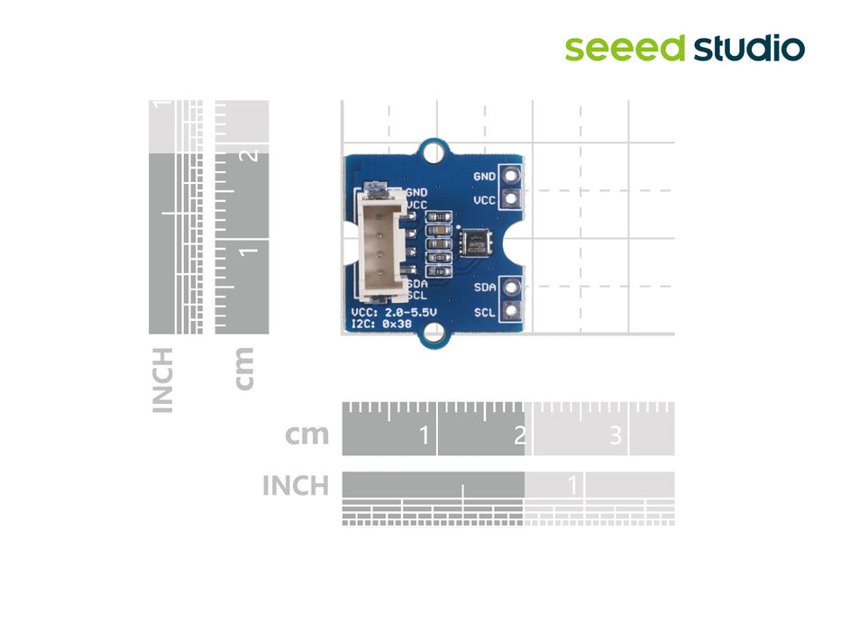 Grove - AHT20 I2C Industrial Grade Temperature and Humidity Sensor