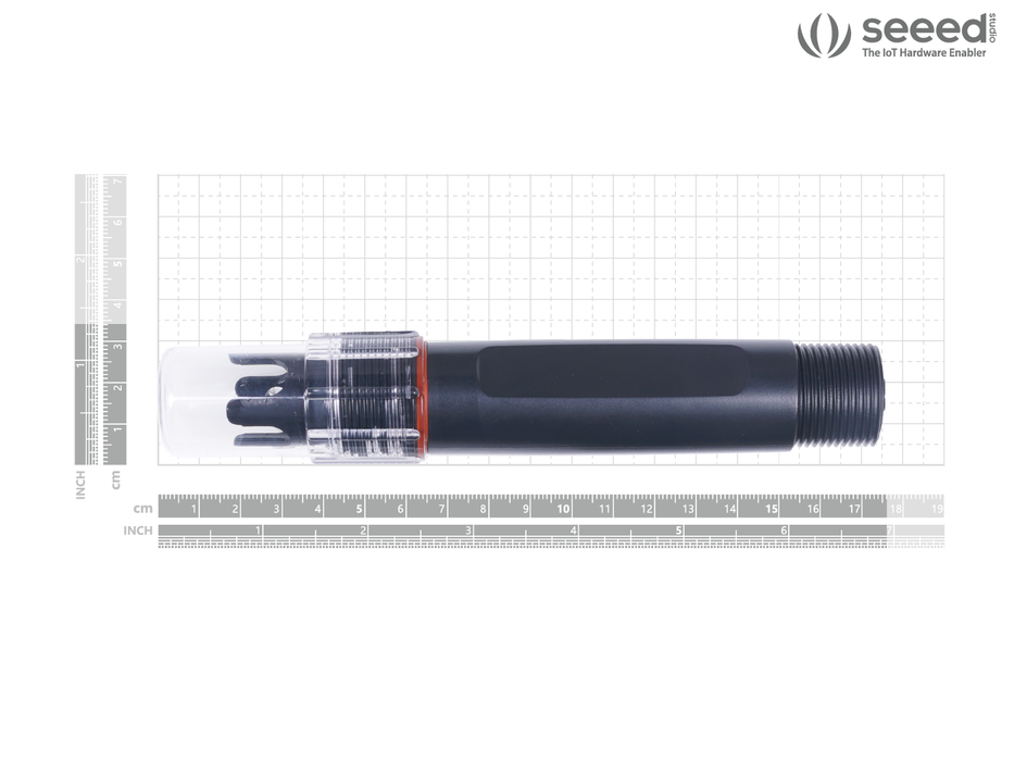 Industrial pH Sensor MODBUS-RTU RS485 & 0~2V Analog Voltage (S-pH-01A) V2.0
